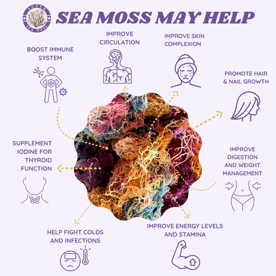 Gold Sea Moss Gel - Super Sea Moss